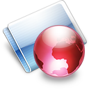 Online strawberry icon